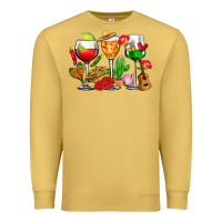 Antique Gold mexico wine glasses cups Premium Sweatshirt - CTS Tumbler Store