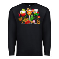 Black mexico wine glasses cups Premium Sweatshirt - CTS Tumbler Store