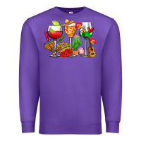 Purple mexico wine glasses cups Premium Sweatshirt - CTS Tumbler Store