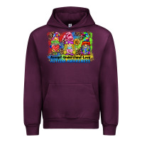 Mauve Wine accept understand love autism awareness western background Urban Hoodie - BarkalooDesign