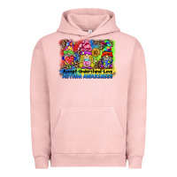 Pigment Salmon accept understand love autism awareness western background Urban Hoodie - BarkalooDesign