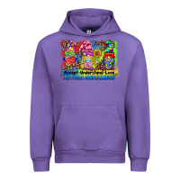 Tulip accept understand love autism awareness western background Urban Hoodie - BarkalooDesign