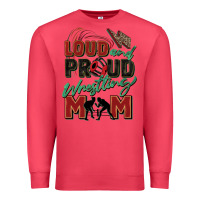 Cardinal loud and proud wrestling mom Premium Sweatshirt - Zillion Design Studio