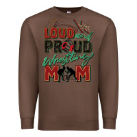 Chestnut loud and proud wrestling mom Premium Sweatshirt - Zillion Design Studio