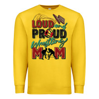 Lemon loud and proud wrestling mom Premium Sweatshirt - Zillion Design Studio