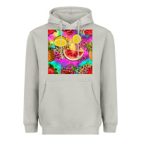 Moon Dust fruits leopard tie dye seamless pattern Heavyweight Hoodie - Zillion Design Studio