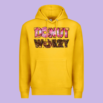 Donut Worry With Donut Premium Hoodie Designed By Adodesignshop