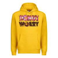 Lemon donut worry with donut Premium Hoodie - AdoDesignShop