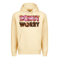 Pina Colada donut worry with donut Premium Hoodie - AdoDesignShop