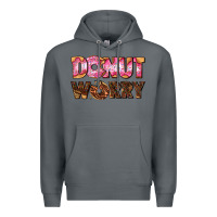 Rock donut worry with donut Premium Hoodie - AdoDesignShop