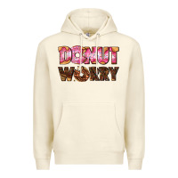 Sandshell donut worry with donut Premium Hoodie - AdoDesignShop