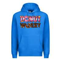 True Royal donut worry with donut Premium Hoodie - AdoDesignShop