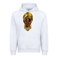 White african woman Urban Hoodie - NancyCooperArtShop