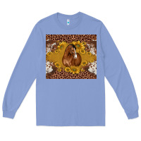 Colony Blue horse Long Sleeve Tee - BarkalooDesign