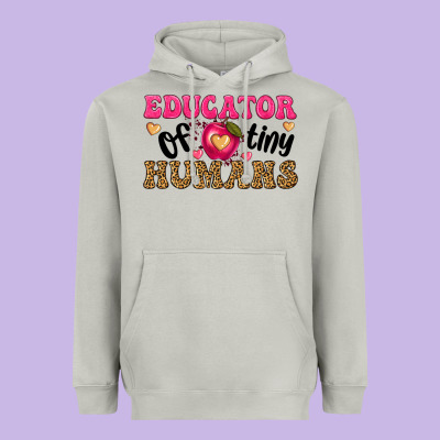 Educator Of Tiny Humans Heavyweight Hoodie Designed By Texasbilliewilder