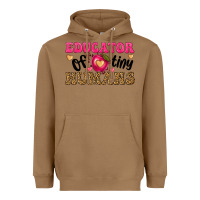 Toasted Coconut educator of tiny humans Heavyweight Hoodie - texasbilliewilder