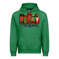Emerald merry christmas license plate letters Urban Hoodie - Jasminsmagicworld