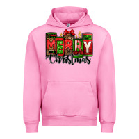 Fuchsia Pink merry christmas license plate letters Urban Hoodie - Jasminsmagicworld