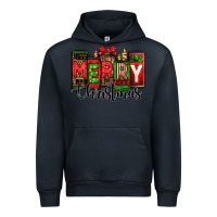 Navy merry christmas license plate letters Urban Hoodie - Jasminsmagicworld