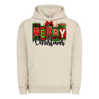 Pigment French Oak merry christmas license plate letters Urban Hoodie - Jasminsmagicworld