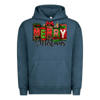 Pigment Midnight Navy merry christmas license plate letters Urban Hoodie - Jasminsmagicworld