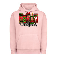 Pigment Salmon merry christmas license plate letters Urban Hoodie - Jasminsmagicworld