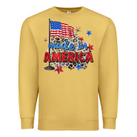 Antique Gold made in america Premium Sweatshirt - Zillion Design Studio