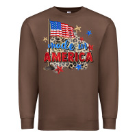 Chestnut made in america Premium Sweatshirt - Zillion Design Studio