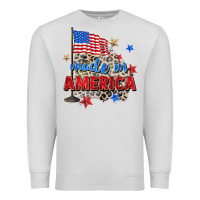 Dove Grey made in america Premium Sweatshirt - Zillion Design Studio