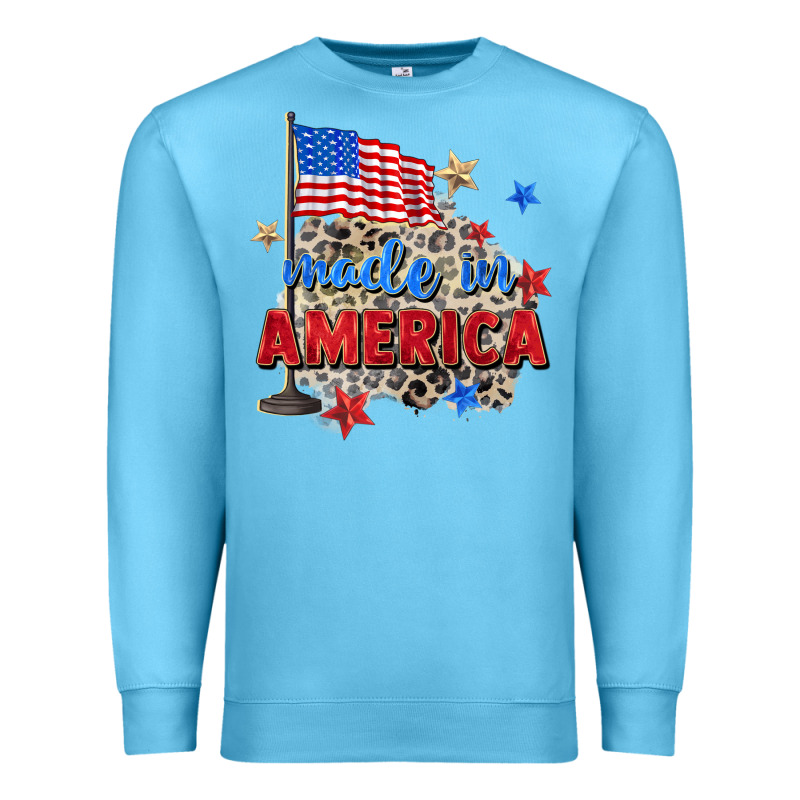 Made In America Premium Sweatshirt by Zillion Design Studio | Teevron