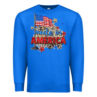 True Royal made in america Premium Sweatshirt - Zillion Design Studio