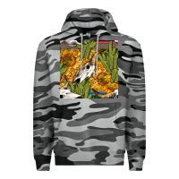 Slate Camo western bull skull seamless pattern Premium Hoodie - BundleAndBundleShop