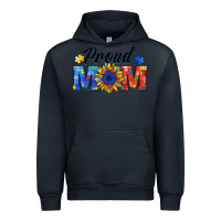 Navy proud mom autism Urban Hoodie - BarkalooDesign