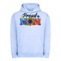 Pigment Grape Ice proud mom autism Urban Hoodie - BarkalooDesign