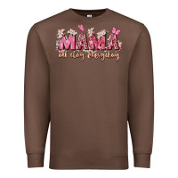 Chestnut mama all day everyday Premium Sweatshirt - Zillion Design Studio