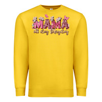 Lemon mama all day everyday Premium Sweatshirt - Zillion Design Studio