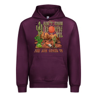 Mauve Wine aintgoin down til the sun comes up desert Urban Hoodie - NancyCooperArtShop