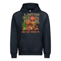Navy aintgoin down til the sun comes up desert Urban Hoodie - NancyCooperArtShop