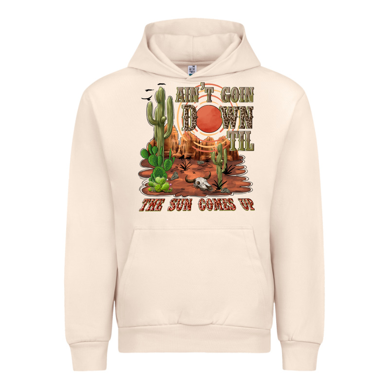 Aintgoin Down Til The Sun Comes Up Desert Urban Hoodie by NancyCooperArtShop | Teevron
