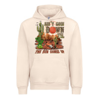 Sandshell aintgoin down til the sun comes up desert Urban Hoodie - NancyCooperArtShop