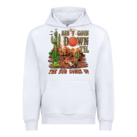 White aintgoin down til the sun comes up desert Urban Hoodie - NancyCooperArtShop