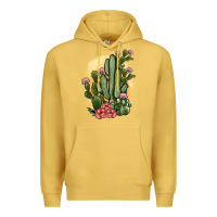 Antique Gold cactus Premium Hoodie - JahusDesignShop