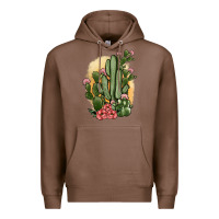 Chestnut cactus Premium Hoodie - JahusDesignShop
