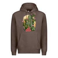 Coffee cactus Premium Hoodie - JahusDesignShop