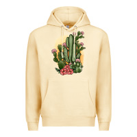 Pina Colada cactus Premium Hoodie - JahusDesignShop
