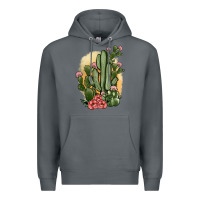 Rock cactus Premium Hoodie - JahusDesignShop