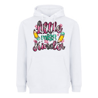 White little miss kindergarten Heavyweight Hoodie - Zillion Design Studio