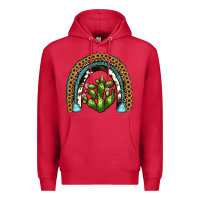 Cardinal cactus rainbow Premium Hoodie - JahusDesignShop