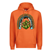 Carrot cactus rainbow Premium Hoodie - JahusDesignShop