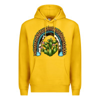 Lemon cactus rainbow Premium Hoodie - JahusDesignShop